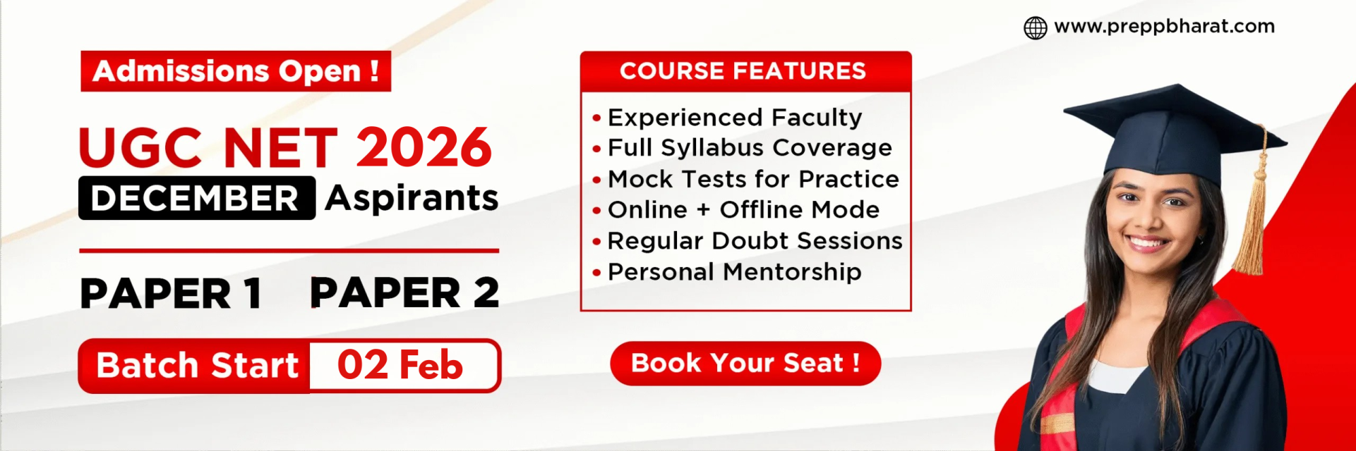 UGC NET Website banner Coaching Institute 1